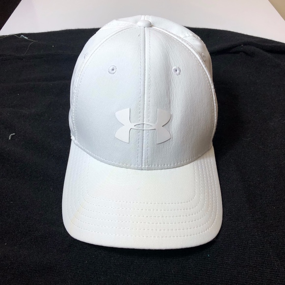 white under armour hat